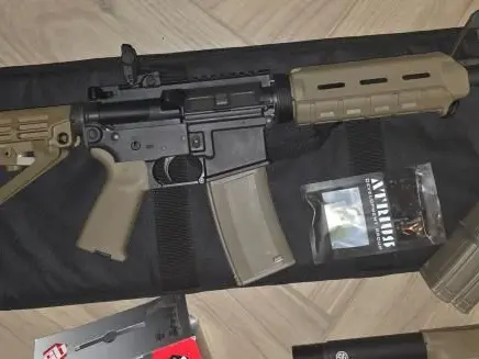 Sig Sauer M400 11.5 barrel 5.56mm AR15 with brace and super safety included unfired