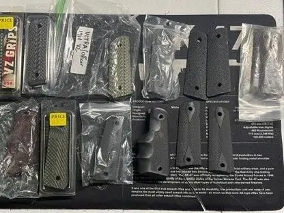 (13) SETS OF 1911 GRIPS