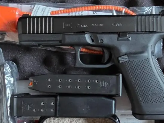 GLOCK G21 gen5 MOS WITH TRIJICON NIGHT SIGHTS LNIB