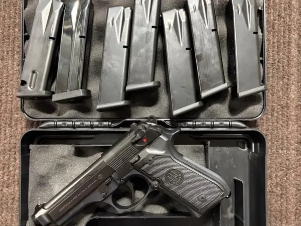 Beretta 92FS LNIB and Bulk Ammo - Plus Upgrades, Accessories