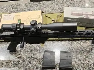 Ruger RPR Gen3 .308 with many accessories