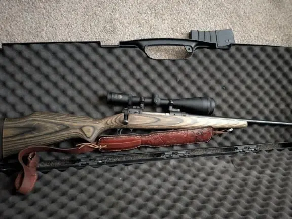 Savage 110 with a Burris scope