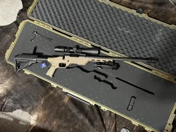 Mossberg MVP with pelican case