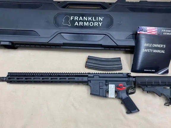Binary Trigger, Franklin Armory BFSIII M4 AR-15 Carbine, 5.56 NATO