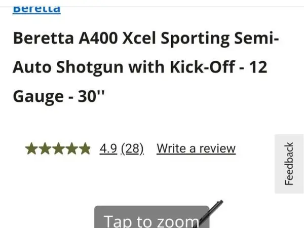 NIB Beretta A400 xcel