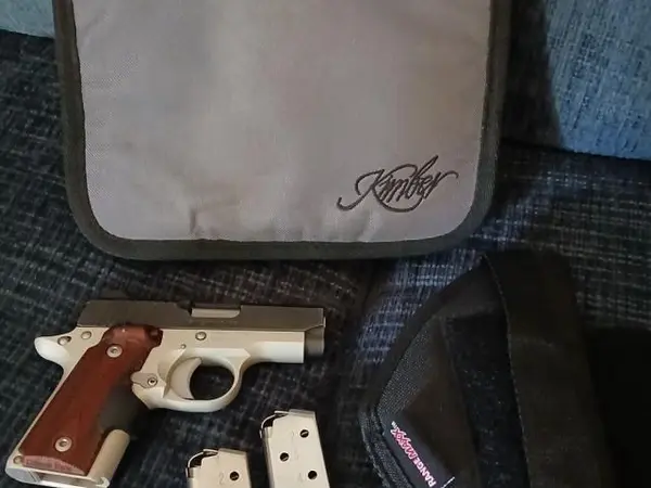 Kimber Micro .380 2 Tone, Chrome and Rosewood