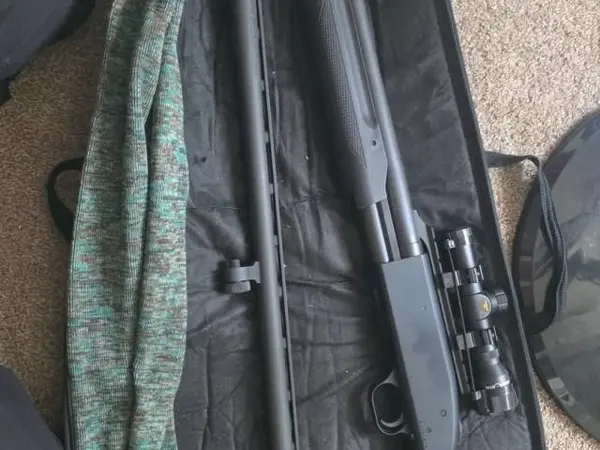 Mossberg 500 both barrels