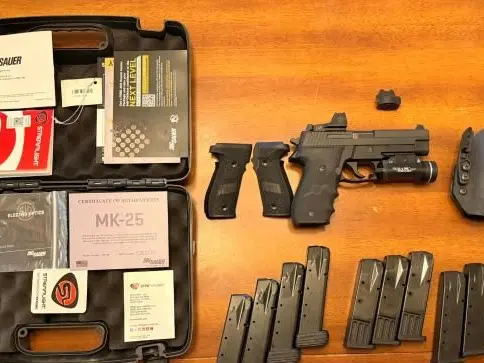 Sig Sauer P226 MK25 (9mm) — RXP + Romeo + TLR-1 Package