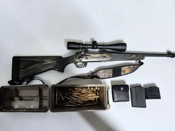 Ruger Gunsite .308 With Extras & Ammo