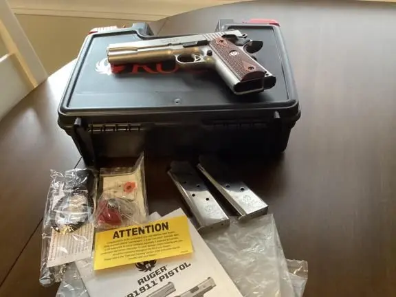 Ruger SR1911 SS 45Auto