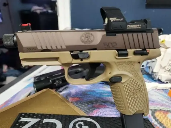 Fn 502 tactical 22lr upgraded