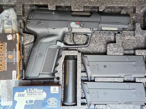 FN 5.7 gen1 WITH 2-BOXES OF AMMO ALL NEW IN BOX