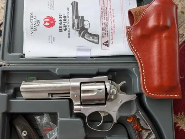 Ruger GP100 Stainless 4" Barrel .357 Magnum