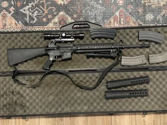 Olympic Arms AR15 DD Omega Rails