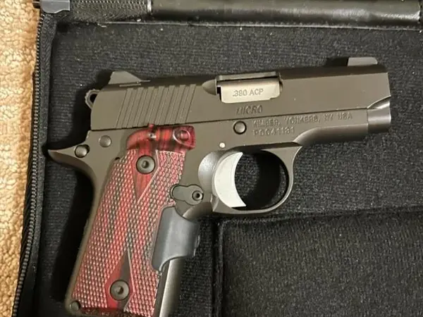 Kimber Micro 380 - Crimson Trace