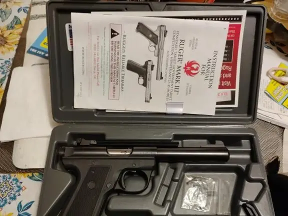 Ruger Mark III 22/45 Bull Barrel