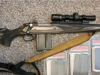 Ruger Gunsite Scout .308 – Gray Laminate – Burris 2.75x20 Scout Scope – 5 Factory 10Rd Mags