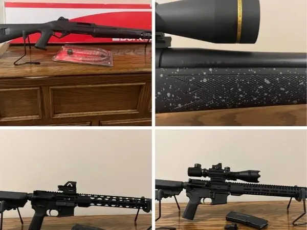 Bergara 6.5 Leupold / AR-15’s / Benelli Tactical Pump