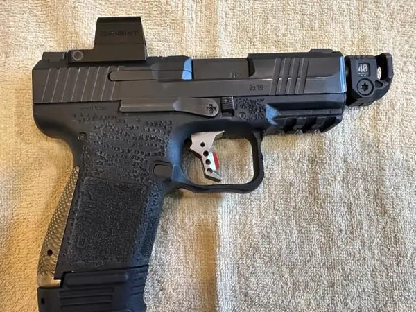CANIK METE MC9 CUSTOM EXCEEDS METE MC9 Prime, LESS RECOIL/FLIP, $835 VALUE for HUNDREDS LESS