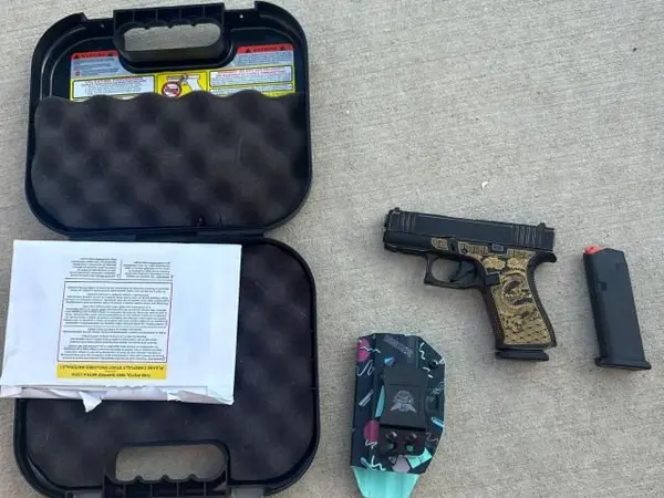 Glock 43x shark coast tactical dragon edition