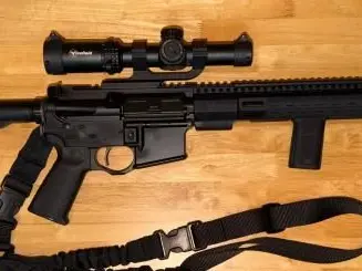 Spikes Tactical 16 inch AR-15 with LPVO 5.56