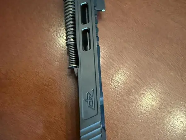 Complete Zaffiri Glock 19 slide