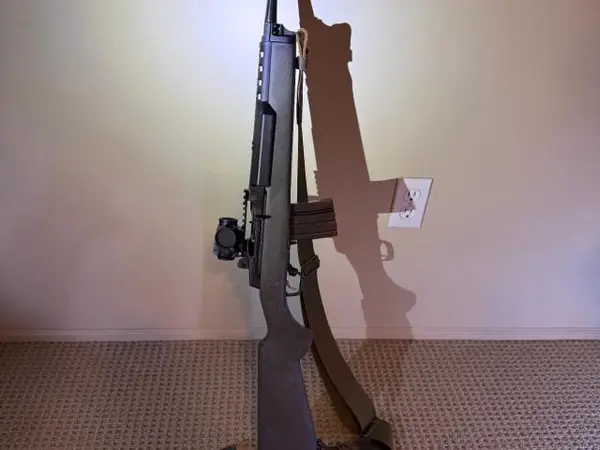 Ruger Mini-14 Ranch Rifle – Synthetic Stock, Red Dot Optic, & 7 Magazines
