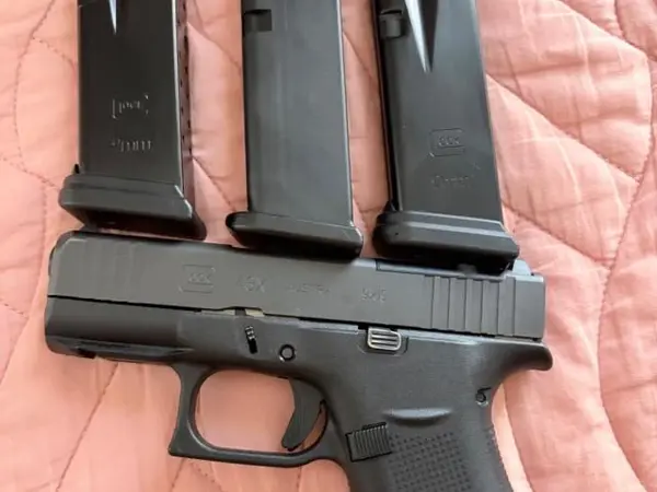 Glock 43x MOS with new Glock metal mags!