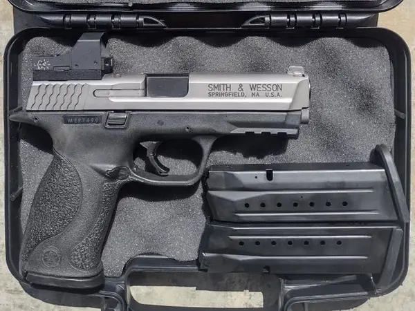 MP9 with optic