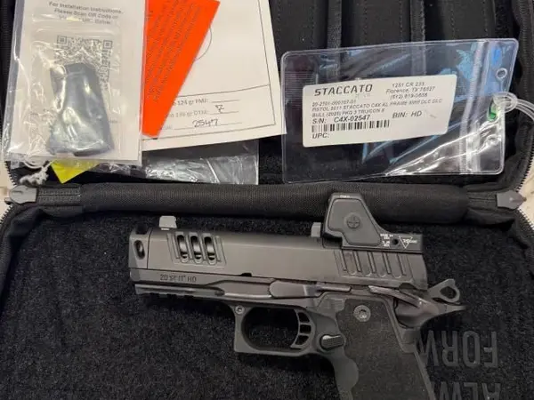 Staccato HD C4X Premium with Trijicon RMR HD