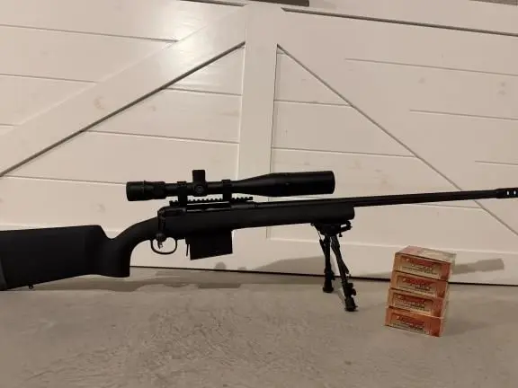 338 Lapua with Vortex scope and ammo