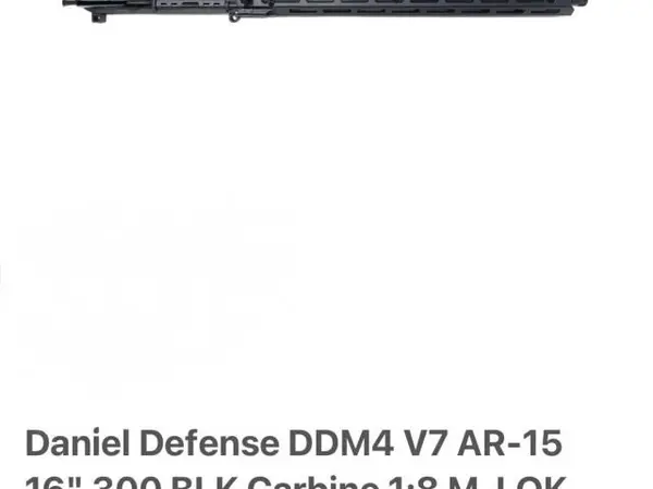 300 Blackout Upper (New)