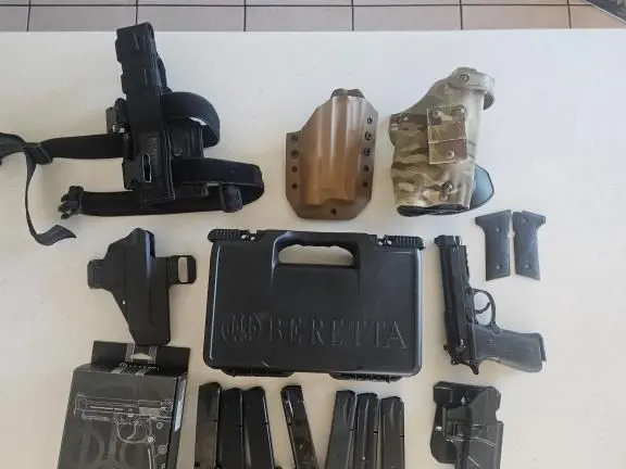 Beretta 92X full duty kit optics-ready with Safari Land
