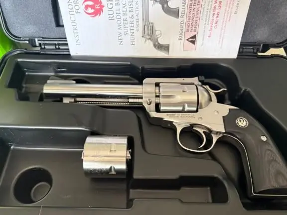 Ruger new model Blackhawk Bisley 357 Magnum/9 mm