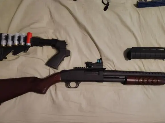 Mossberg 590 retrograde
