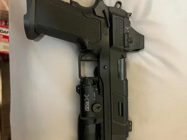 Stealth Arms Platypus Comp with Holosun 508T and Surefire X300T