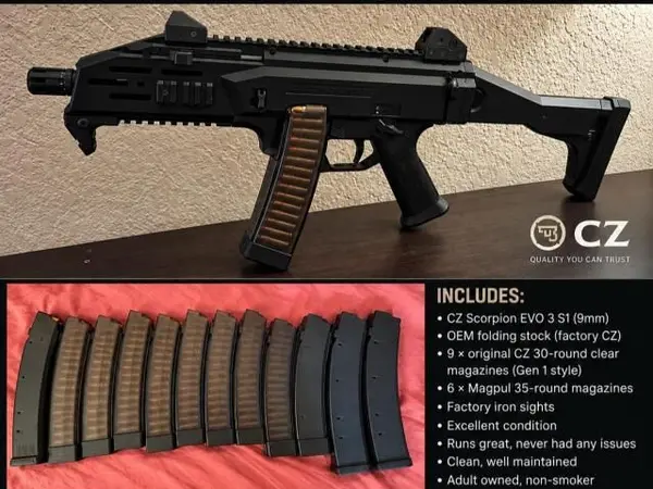 CZ scorpion evo s1