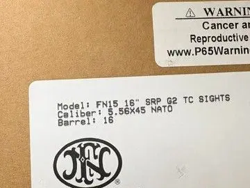 FN15 16" 5.56x45 NATO