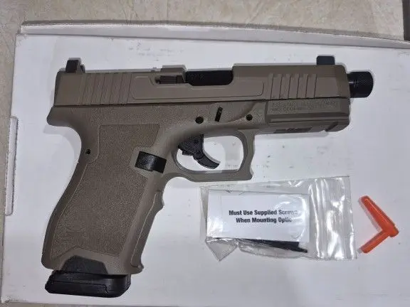 PSA dagger new in box threaded barrel suppressor height sights