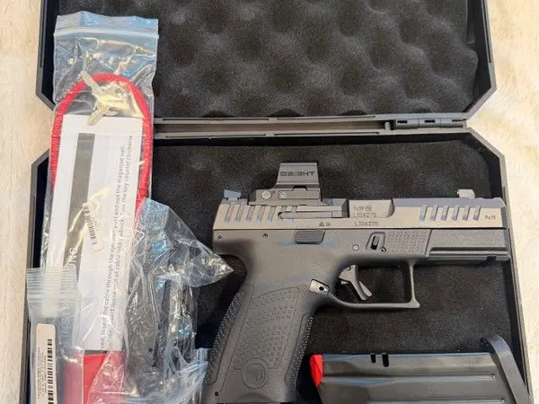 CZ P-10C ported with optic