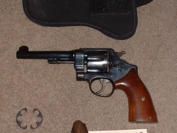 Smith & Wesson S & W Model 1917 45 ACP Revolver