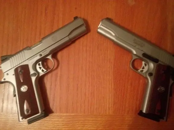 2 Ruger 1911's