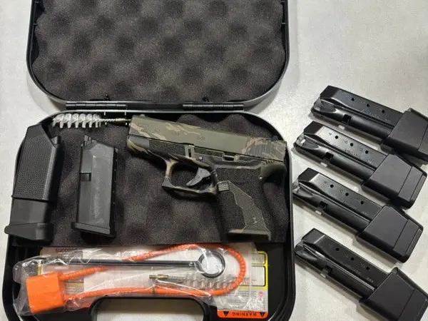 Glock 43 Black Camo