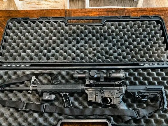Fully Custom Springfield Saint AR 15 & Accessory Package | One of a Kind!