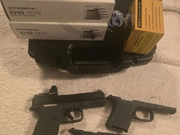 Ruger RXM w optic and all 3 grip modules