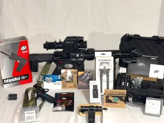 AR-15 10.5” Pistol 5.56 NATO + DNT TNC635R ThermNight Optic