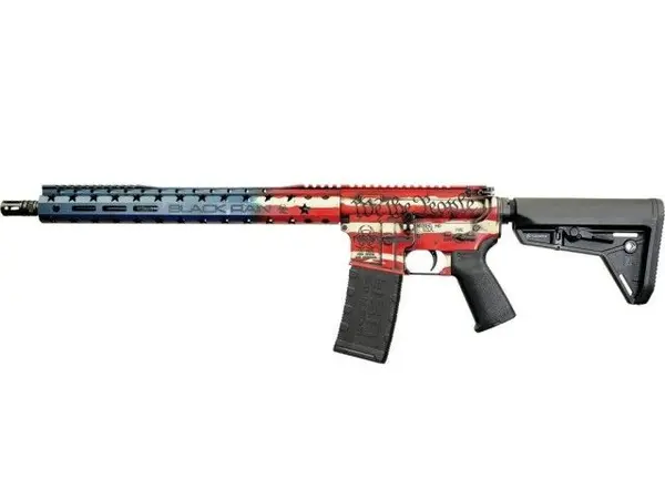 Black Rain Ordnance Fallout 15 old glory we the people USA custom rifle