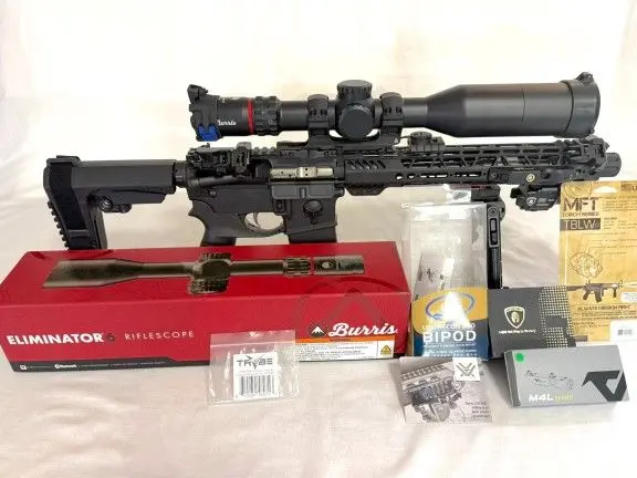 AR-15 10.5” Pistol 5.56 NATO + Burris Eliminator 6 Optic