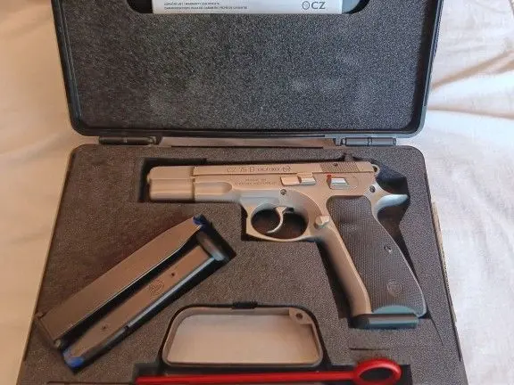 EXC. COND CZ 75B MATTE STAINLESS STEEL