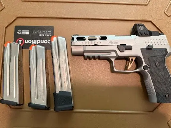 Sig P320 Custom - 3 mags, Romeo 1 Pro Red Dot